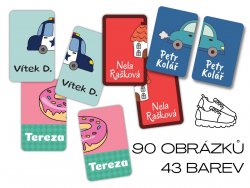 MA - Školka ZNAČKY na BOTY (10ks)