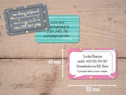 MA - CÍM címkék 66x41 mm (4 db)