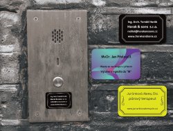 MA - CÍM címkék 66x41 mm (4 db)
