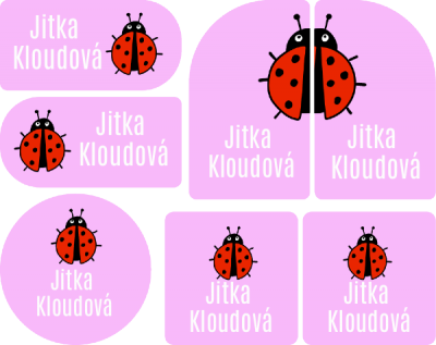 MA - ÓVODA MINI névcímke-készlet (21 db)