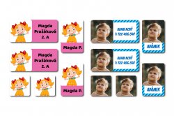 VASALHATÓ FOTÓCÍMKÉK KÉSZLET 4YOU (36 db)