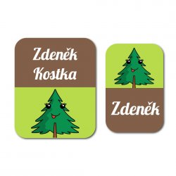 KIDS SADA MINI jmenovek (48ks)