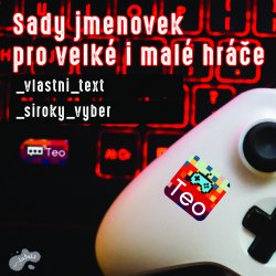 PIXELART névcímke-készlet (40 db)