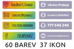 Nažehlovací sada PERSONAL 47x10mm (48ks)