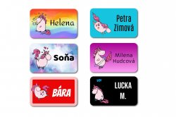 Vasalható MINI UNICORN 25x15 mm (55 db)