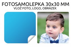 30x30mm FOTOSAMOLEPKA (20ks)