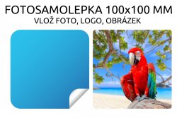 SA -100x100 mm FOTOSAMOLEPKA (1KS)