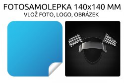 140x140mm FOTOSAMOLEPKA (1ks) 