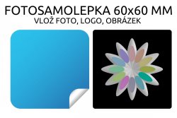60x60 mm FOTOSAMOLEPKA (6ks)