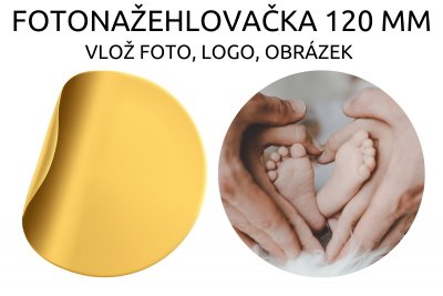 SA - 120 mm VASALHATÓ FOTÓCÍMKE (1 db)