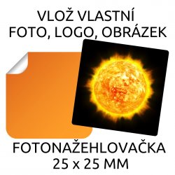 25x25 mm VASALHATÓ FOTÓCÍMKE (30 db)