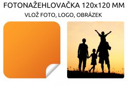 SA - 120x120 mm VASALHATÓ FOTÓCÍMKE (1 db)