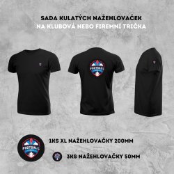 200 mm Kerek XL VASALHATÓ FOTÓCÍMKE - Készlet 4 db