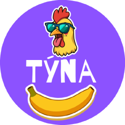 Chicken banana névcímkék 22 mm (42 db)