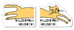 MACSKA matricák cipőre 66x23,5 mm (28 db)